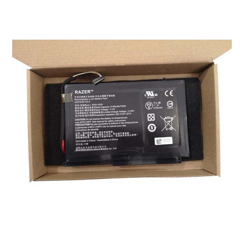 Батарея Razer Blade 17 RC30-0220 RZ09-0220 RZ09-02202E75 6160mah 70Wh Original