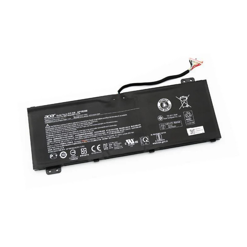 Батарея Acer Aspire A715-74 Nitro 5 AN515-43 AN515-54 AP21D8M 3574mah 55.03Wh 15.4В Original