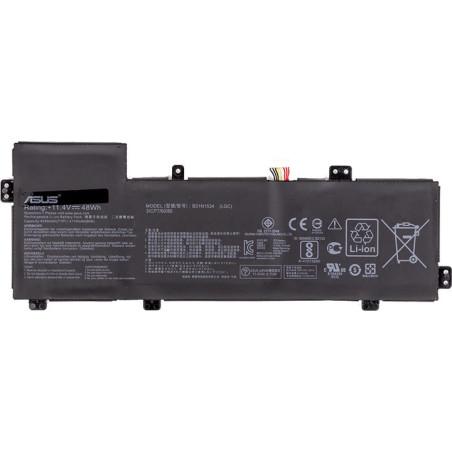 Батарея Asus UX510 UX510UX UX510UW V510U V510UX B31N1534 4240mah 48Wh 11.4В Original