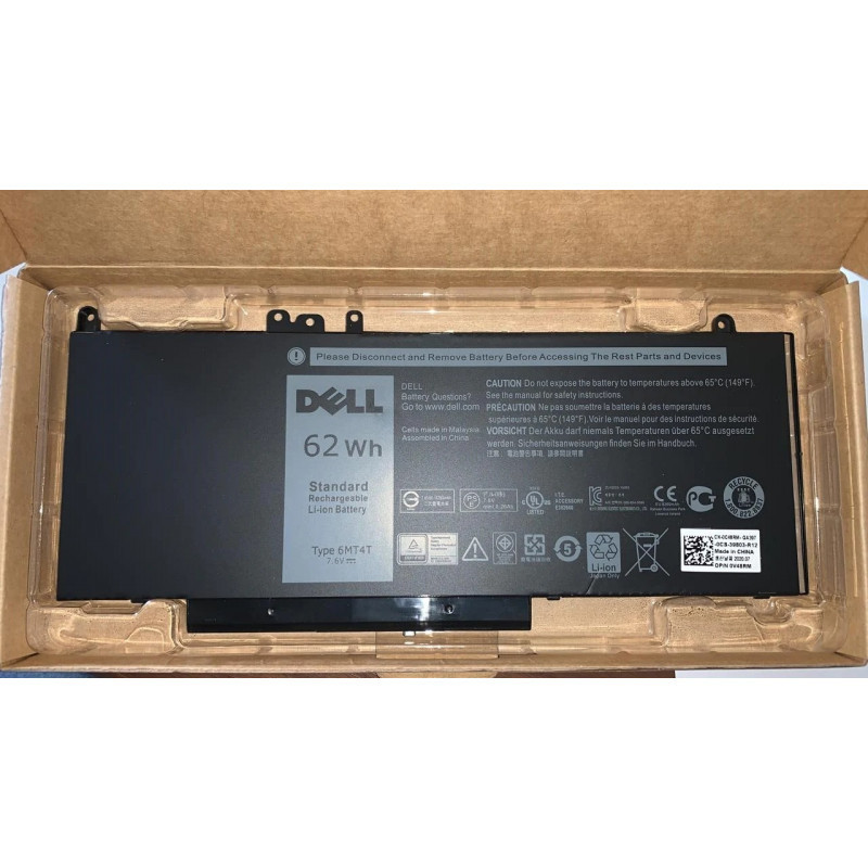 Батарея DELL Latitude E5270 E5470 7V69Y TXF9M 79VRK 07V69Y 6MT4T 8000mah 62Wh Original Батарея DELL Latitude E5270 E5470 7V69Y TXF9M 79VRK 07V69Y 6MT4T 8000mah 62Wh Original