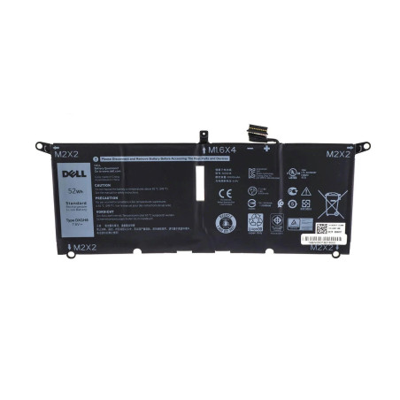 Батарея DELL XPS 9370 9380 7390 Inspiron 5390 5391 7390 7391 7400 7490 HK6N5 DXGH8 6500mah 52Wh Original