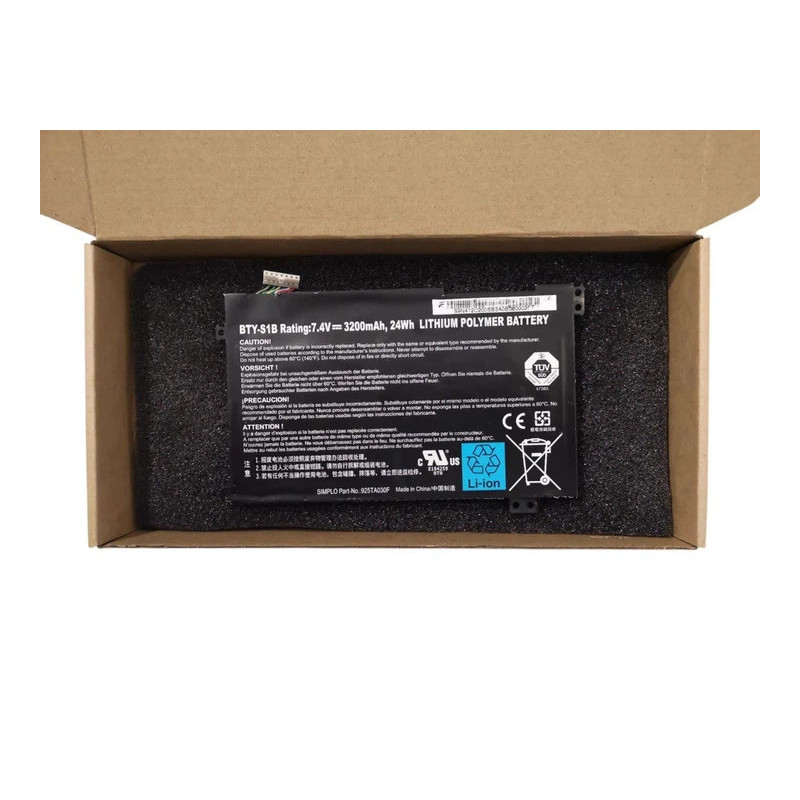 Батарея MSI 925TA030F BTY-S1B 3200mah 24Wh 7.4В Servise Original Батарея MSI 925TA030F BTY-S1B 3200mah 24Wh 7.4В Servise Original