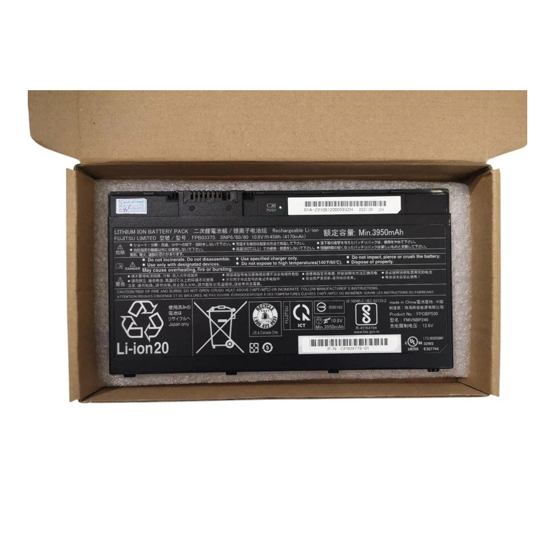 Батарея Fujitsu LifeBook U727 P727 P728 U728 U729 U729X FPCBP530 FMVNBP246 FPB0337S 4170mah 45Wh 10.8B Original Батарея Fujitsu LifeBook U727 P727 P728 U728 U729 U729X FPCBP530 FMVNBP246 FPB0337S 4170mah 45Wh 10.8B Original