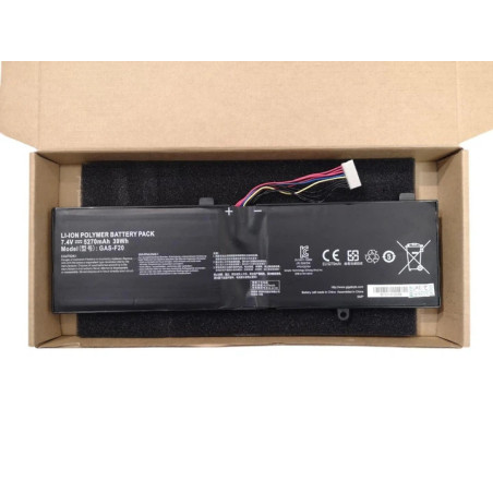 Батарея Gigabyte S1185 Series Tablet GAS-F20 5270mah 39Wh 7.4B Original