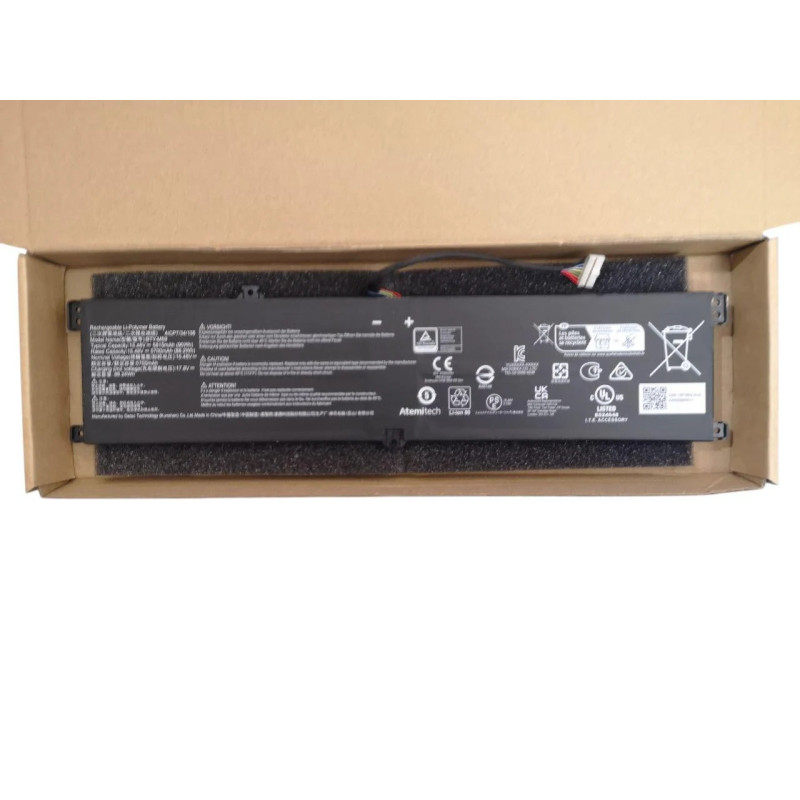 Батарея MSI Crosshair 16 HX D14VFKG-256TW Pulse 17 AI BTY-M5A BTY-M59 5815mah 90Wh 15.48B Original