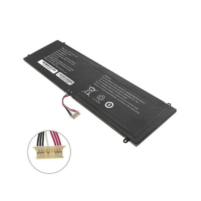 Батарея Prestigio SmartBook 141 C2 UTL4776127-2S 5000mah 37Wh Тип-C 9pin 8.4В Original