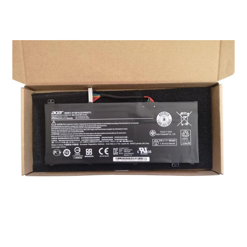 Батарея Acer Aspire 3 A314-32-C51E AP18B18J 4515mah 34.3Wh 7.6B Original Батарея Acer Aspire 3 A314-32-C51E AP18B18J 4515mah 34.3Wh 7.6B Original