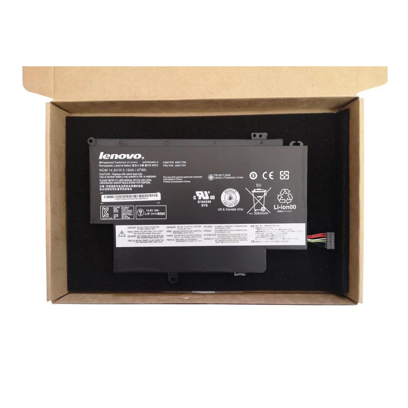 Батарея Lenovo ThinkPad S1 Yoga 45N1704 45N1705 45N1706 45N1707 3180mah 47Wh 14.8B Original