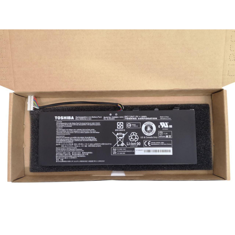 Батарея Toshiba Satellite L12-C-101 L15W-B1208X L10W-C PA5209U-1BRS 3684mah 28Wh 7.2В Original Батарея Toshiba Satellite L12-C-101 L15W-B1208X L10W-C PA5209U-1BRS 3684mah 28Wh 7.2В Original