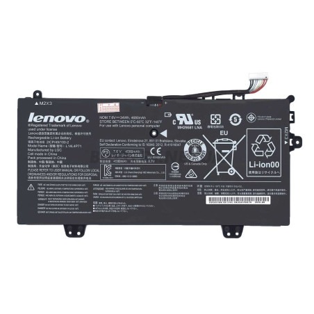 Батарея Lenovo Yoga 3 11 11-5Y10 11-5Y71 L14L4P72 L14M4P71 L14L4P71 4650mah 34Wh 7.5B Original