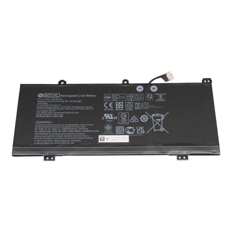 Батарея HP Chromebook x360 14C-CF0005NF 14C-CA0053DX BC03XL 5010mah 60Wh 11.55B Original