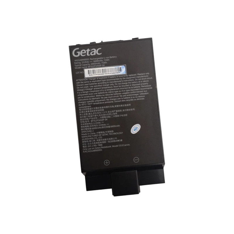Батарея Getac S410 4G 441GA8900001 BP3S2P3450P-04 6900mah 75Wh 10.8B Servise Original