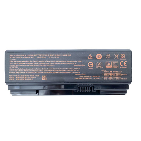 Батарея Clevo NH70RAQ NH55EDQ NH50RA T58 NP6875 NH50BAT-4 NH50BAT-4-47 3275mah 48.96Wh 14.4B Original