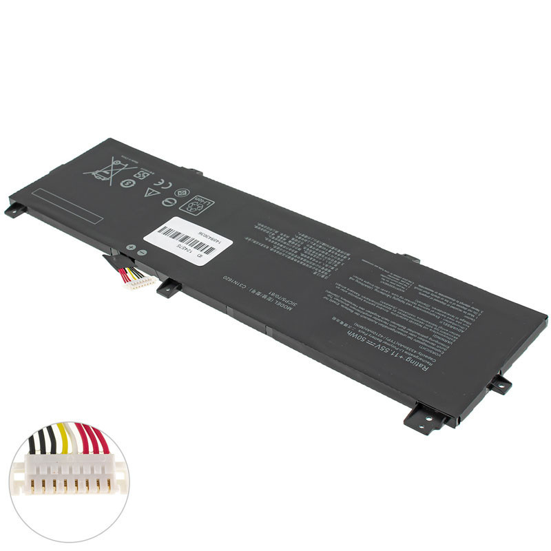 Батарея для ноутбука ASUS C31N1620 Right Cable ZenBook UX430UA UX430UN UX430UQ 11.55V 4335mAh 50Wh 11.55 V 4335 mAh 50 Wh Батарея для ноутбука ASUS C31N1620 Right Cable ZenBook UX430UA UX430UN UX430UQ 11.55V 4335mAh 50Wh 11.55 V 4335 mAh 50 Wh