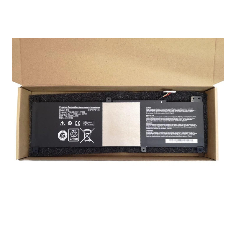Батарея Medion Akoya S6213T S6214T S6413T T15 0B23-018Y000 G6BTA024H 4150mah 30Wh 7.4В Original Батарея Medion Akoya S6213T S6214T S6413T T15 0B23-018Y000 G6BTA024H 4150mah 30Wh 7.4В Original