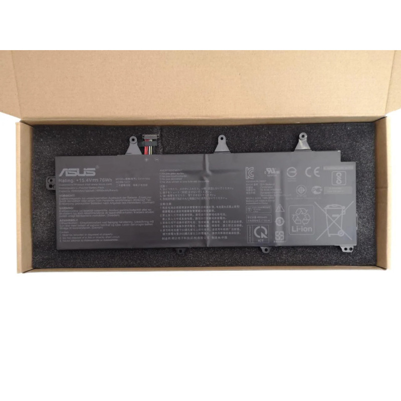 Батарея Asus ROG Zephyrus GX701L GX701G GX701LWS C41N1802 4935mah 76Wh 15.4В Original Батарея Asus ROG Zephyrus GX701L GX701G GX701LWS C41N1802 4935mah 76Wh 15.4В Original