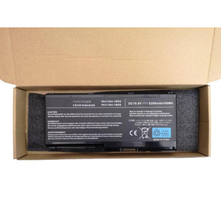 Батарея Toshiba Qosmio X500 X505 PABAS206 PA3729U-1BRS PA3730U-1BRS 5200mah 56Wh 14.8В