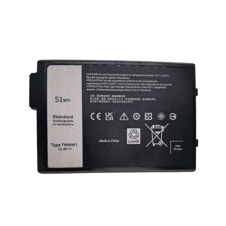 Батарея DELL Latitude 7330 5430 XVJNP 6JRCP 7WNW1 4400mah 51Wh 11.4В