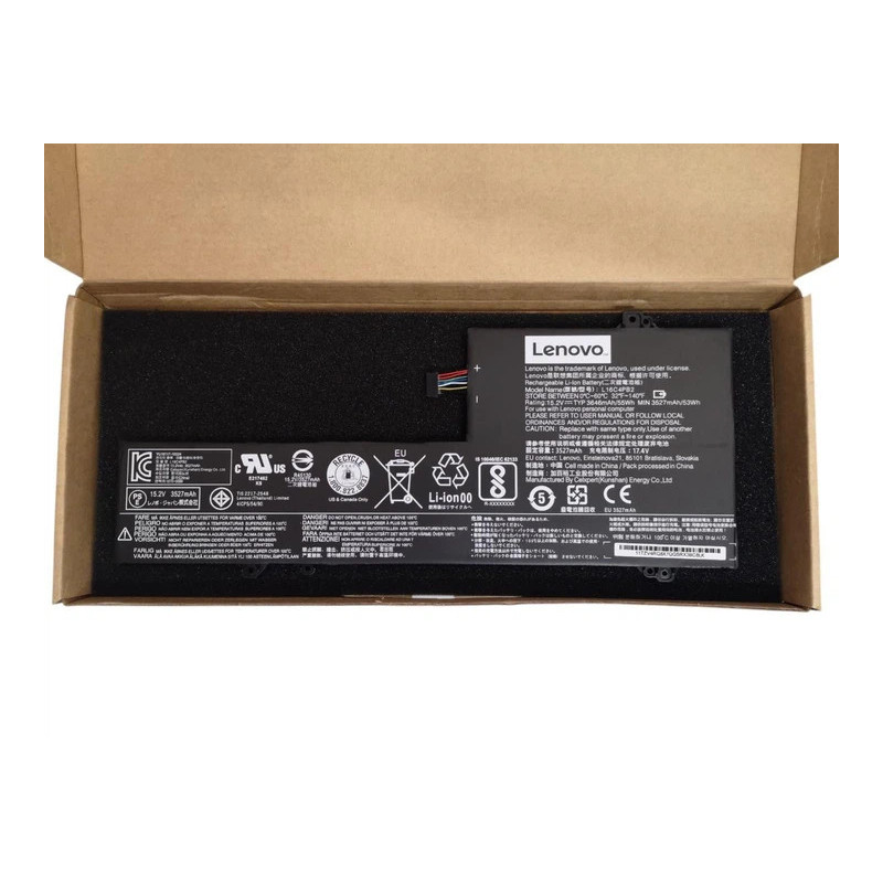 Батарея Lenovo IdeaPad 720s-14IKB L16L4PB2 L16M4PB2 L16C4PB2 3646mah 55Wh 15.2В Original