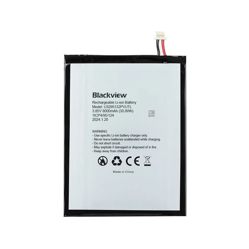 Батарея Blackview Tab 11 U3295123PVUTL 8000mah 3.8В