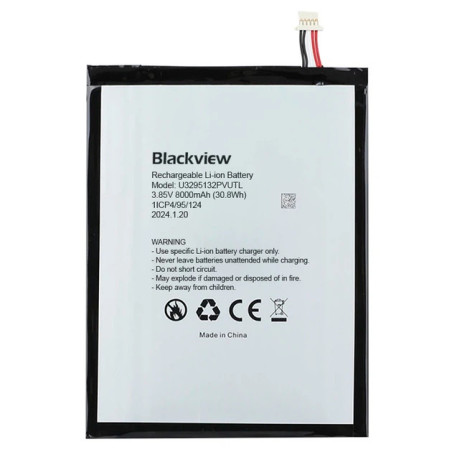 Батарея Blackview Tab 11 U3295123PVUTL 8000mah 3.8В