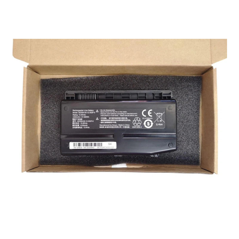 Батарея Mechrevo X6 Machenike F117-F1 GE5SN-00-01-3S2P-1 GE5SN-03-12-3S2P-0 GI5KN-00-10-331P-0 4300mah 47.085Wh 10.95В