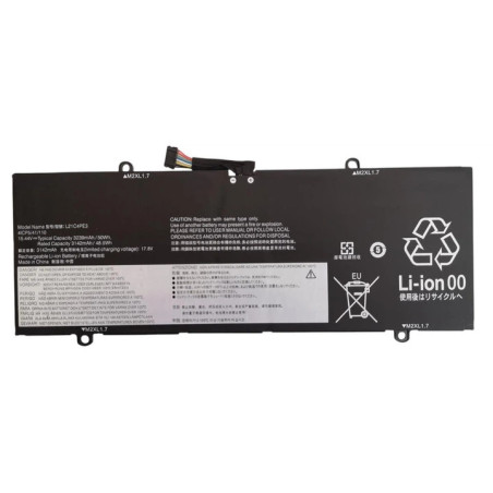 Батарея Lenovo IdeaPad Duet 5-12IAU7 12IRU8 L21M4PE4 L21L4PE3 L21C4PE3 3239mah 50Wh 15.4В