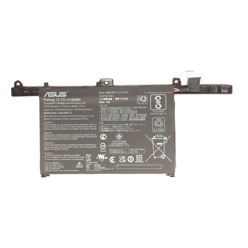 Батарея Asus ExpertBook B5 B5302CEA B5302FEA B9 B9400CBA C21N1903 4335mah 33Wh 7.7B Original