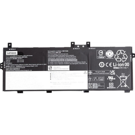 Батарея Lenovo ThinkPad X13 Yoga Gen 2 L20M3P71 L20L3P71 L20C3P71 L20D3P71 4560mah 52.8Wh 11.5B Original