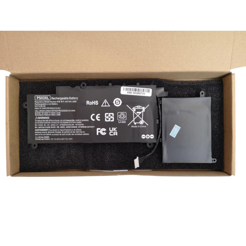 Батарея HP Stream X360 310 G1 11-P000ND P100NA PSO3XL PS03XL 43Wh 11.4B Original