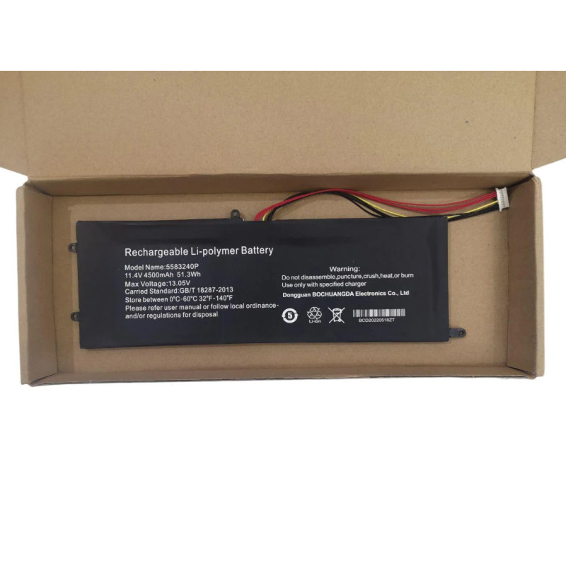Батарея Gateway 5583240P 556575P-3S U527278PV-3S 5000mah 38Wh 8.7v 10pin 7.6B Батарея Gateway 5583240P 556575P-3S U527278PV-3S 5000mah 38Wh 8.7v 10pin 7.6B