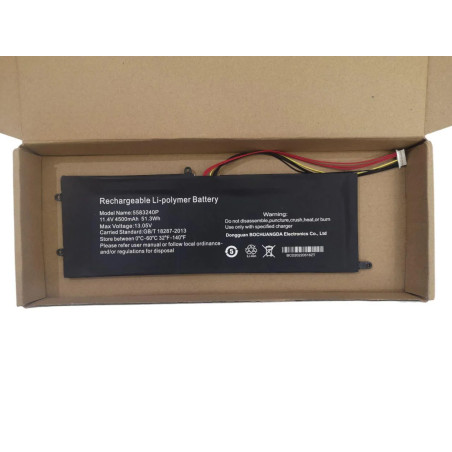 Батарея Gateway 5583240P 556575P-3S U527278PV-3S 5000mah 38Wh 8.7v 10pin 7.6B