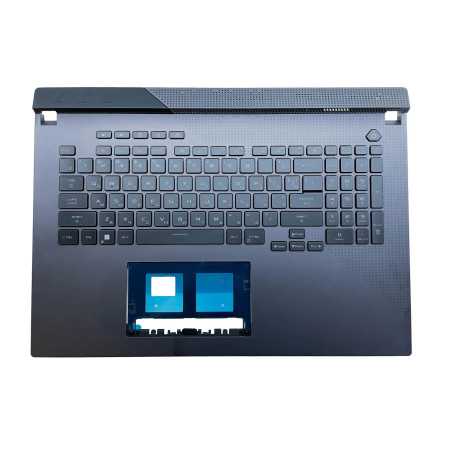 Топкейс и клавиатура Asus ROG Strix G17 G713QM G713QR 90NR05C1-R31UA0 90NR05C1R31UA0