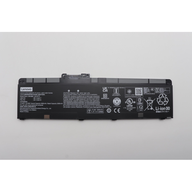 Батарея Lenovo ThinkPad T14 Gen5 L23B4P70 L23C4P73 L23M4P72 3392mah 52.5Wh 15.48B Service Original