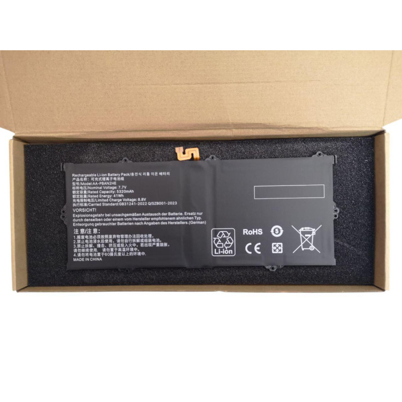 Батарея Samsung Book GO NP345XLA NP545XLA NP340XLA-KA2US KA1US AA-PBAN2HE 5320mah 41Wh 7.7B