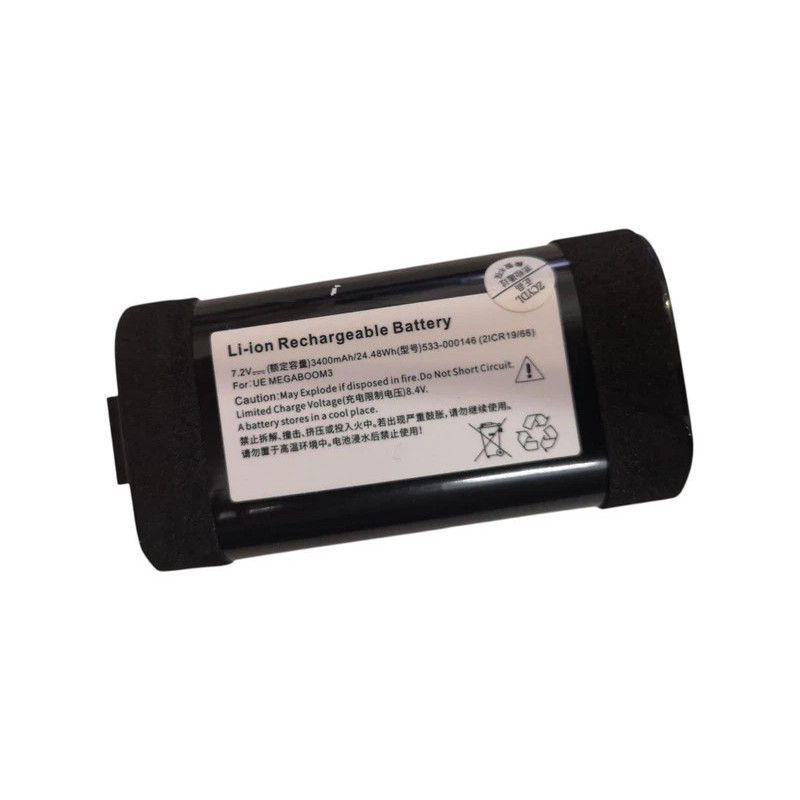 Батарея Logitech UE MegaBoom 3 S-00147 533-000116 533-000138 533-000164 3400mah 24.48Wh 7.2В