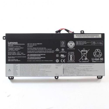 Батарея Lenovo ThinkPad T540p T550 T560 W550 W541 L440 45N1740 45N1741 45N1742 45N1743 3900mah 44Wh 11.4В Original