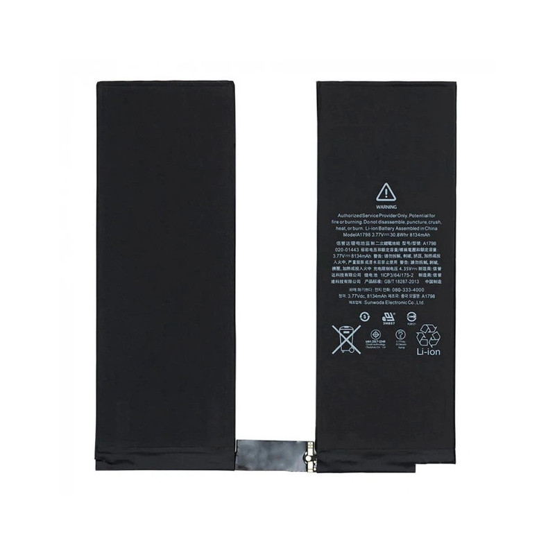 Батарея iPad Pro 10.5 A1701 A1709 A1798 A1852 8134mah 30.8Wh 3.77В