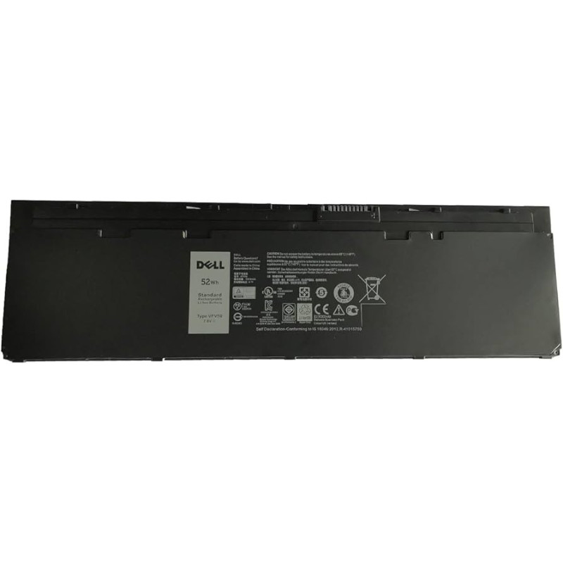 Батарея DELL Latitude E7240 E7250 E7450 15R 5545 5448 7348 GVD76 WD52H KWFFN VFV59 6720mah 52Wh 7.4В Original