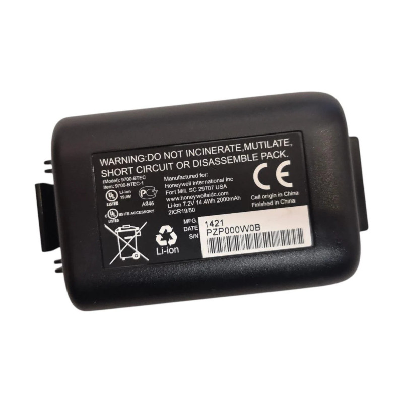 Батарея Honeywell 9700 9700LP0003Q12E 9700LPWGC3N11E 9700LPWGC3Q11E 9700-BTEC 9700-BTEC-1 2000mah 7.2В Original