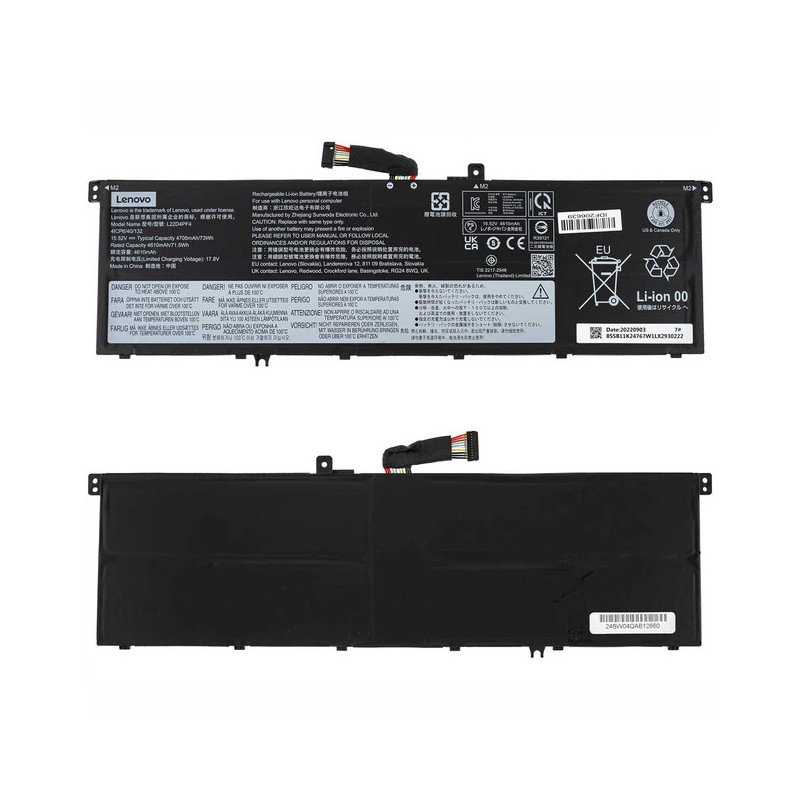 Батарея Lenovo Slim Yoga Pro 7 14APH8 14ARP8 14IMH9 L22D4PF4 L22C4PF4 L22M4PF4 4705mah 73Wh 15.52В Original
