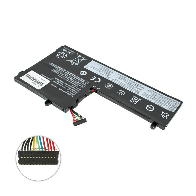 Батарея для ноутбука LENOVO L17C3PG2 LONG CABLE 80mm Legion Y530-15ICH Y530-15ICHg 11.55V 4965mAh 57Wh 15ICH Y530 15ICHg 57 Wh