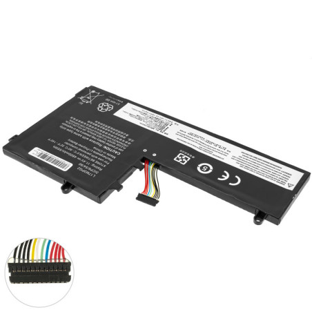 Батарея LENOVO L17M3PG2 MIDDLE CABLE 40mm Legion Y530-15ICH Y530-15ICHg 11.4V 4800mAh 55Wh 5B10Q88557 5B10Q88559 5B10S56966