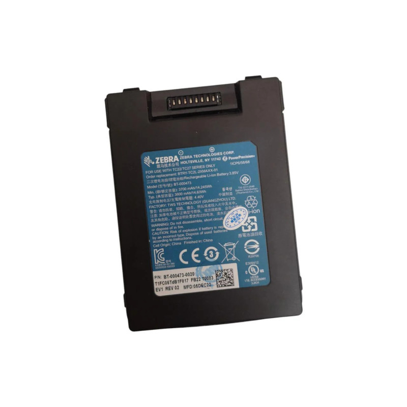 Батарея Motorola Symbol Zebra TC22 TC27 BTRY-TC2L-2XMAXX-01 BT-000473-0020 BTRY-TC2L BT-000473 3800mah 14.63Wh 3.7B