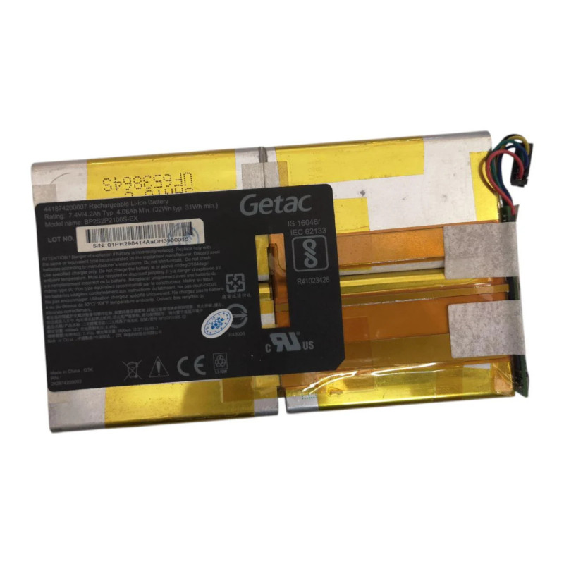 Батарея Getac EX80 Fully rugged Tablet 441874200007 BP2S2P2100S-EX 4080mah 32Wh 7.4B Original Батарея Getac EX80 Fully rugged Tablet 441874200007 BP2S2P2100S-EX 4080mah 32Wh 7.4B Original