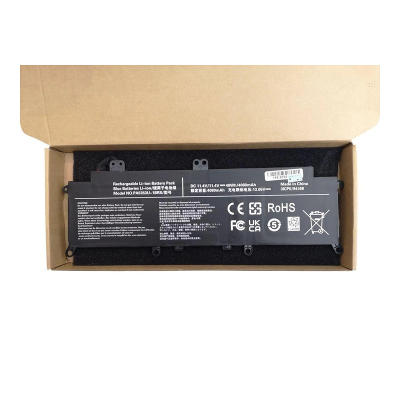 Батарея Toshiba Dynabook Tecra X50 X50-F PA5353U-1BRS 4080Mah 48Wh 11.4B Батарея Toshiba Dynabook Tecra X50 X50-F PA5353U-1BRS 4080Mah 48Wh 11.4B