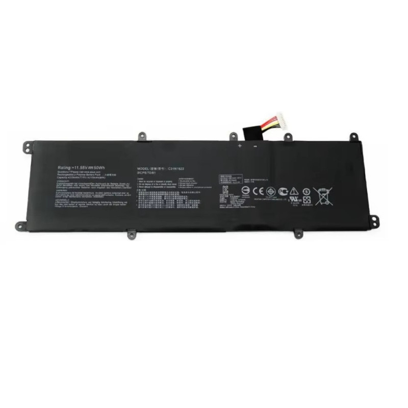 Батарея Asus ZenBook UX3430UA UX530U UX530UQ UX530UX C31N1622 4335mah 50Wh 11.55B