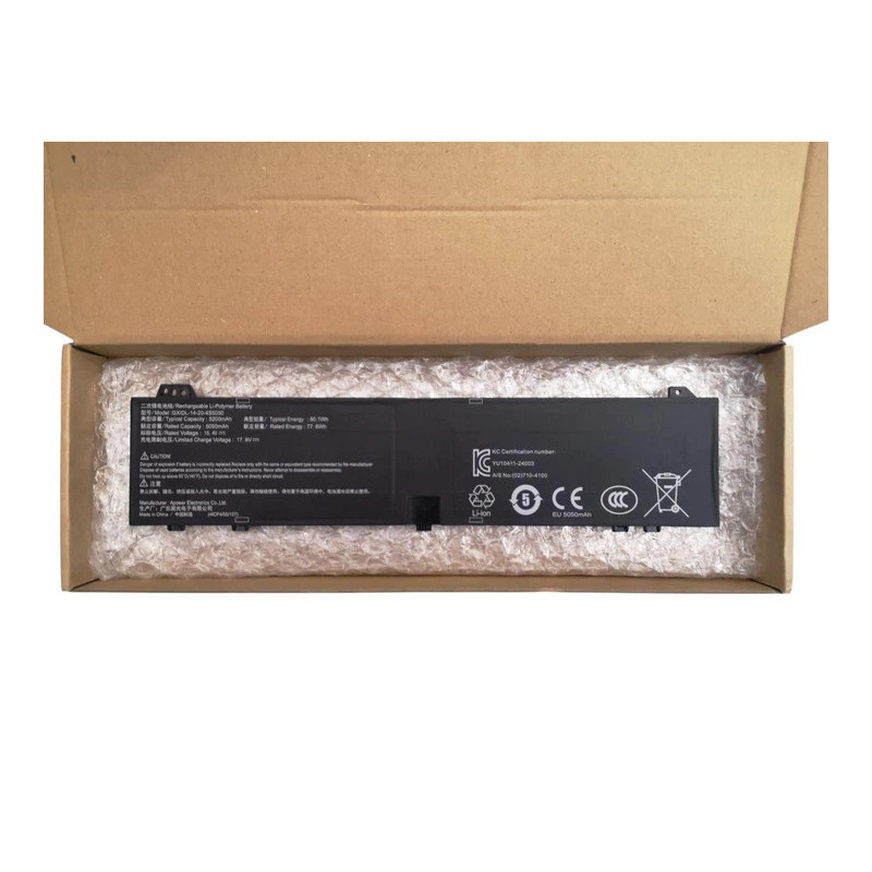 Батарея Mechrevo 14X 14XA 15X GXIDL-00-13-4S5050 5200mah 80.1Wh 15.4B Original