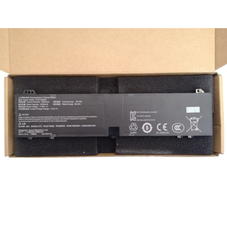 Батарея Mechrevo Unlimited 15 Pro 2024 GXIDL-14-20-3S5050 5200mah 60.1Wh 11.55B Original