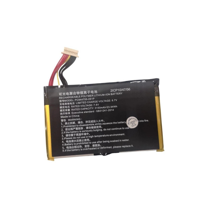 Батарея TOPDON ArtiDiag8 PC944755-2S1P PC9447552S1P 3150mah 23.94Wh Original